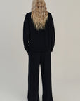 Heavy Crew | Navy | Merino Wool