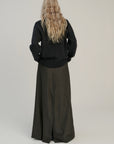 Double Knitted Crew | Merino Wool | Dark Grey
