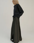 Double Knitted Crew | Merino Wool | Dark Grey