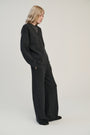 Drawstring Pants | Merino Wool |  Grey