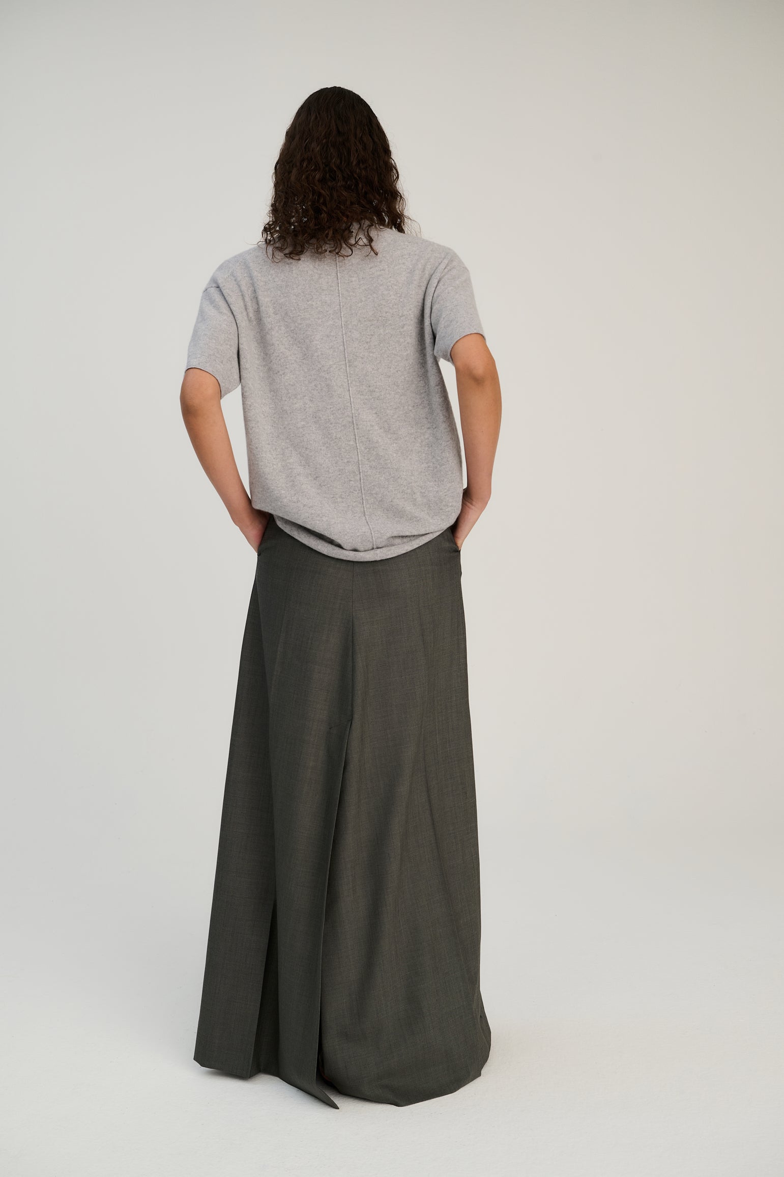 TShirt | Wool Cashmere | Light Grey