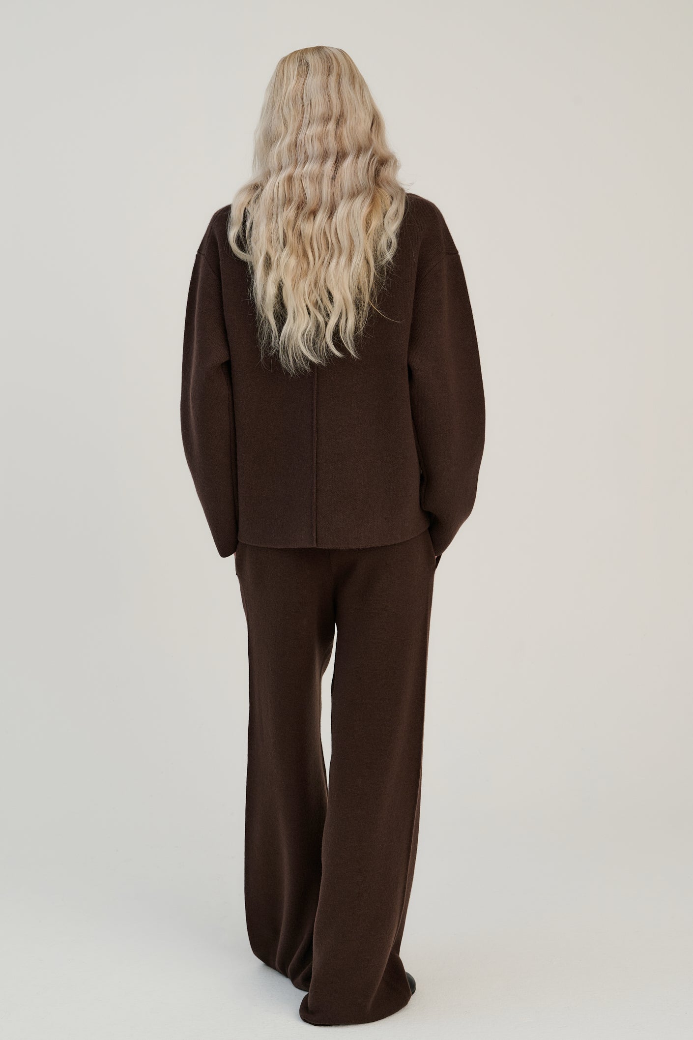 BT02.11 | Pants | Dark Brown | Wool &amp; Cashmere