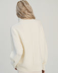 Double Knitted Turtle | Merino Wool | Offwhite