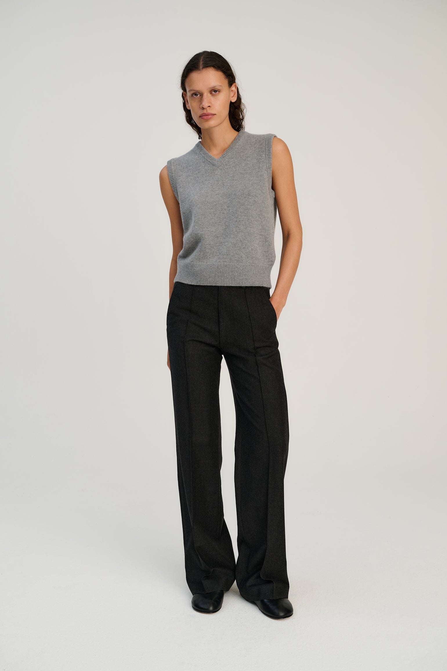 SW10.05 | Vest | Grey | Wool &amp; Cashmere