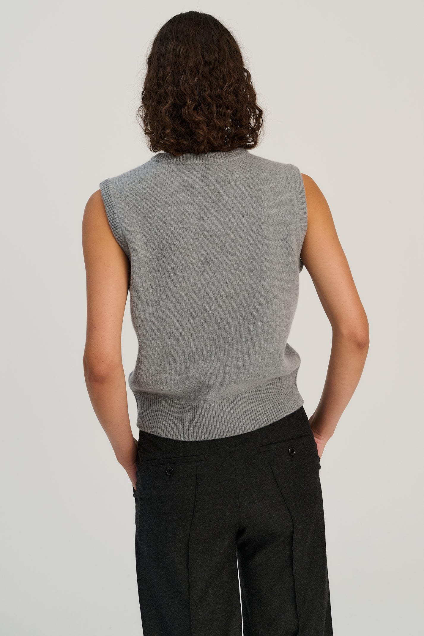 SW10.05 | Vest | Grey | Wool &amp; Cashmere