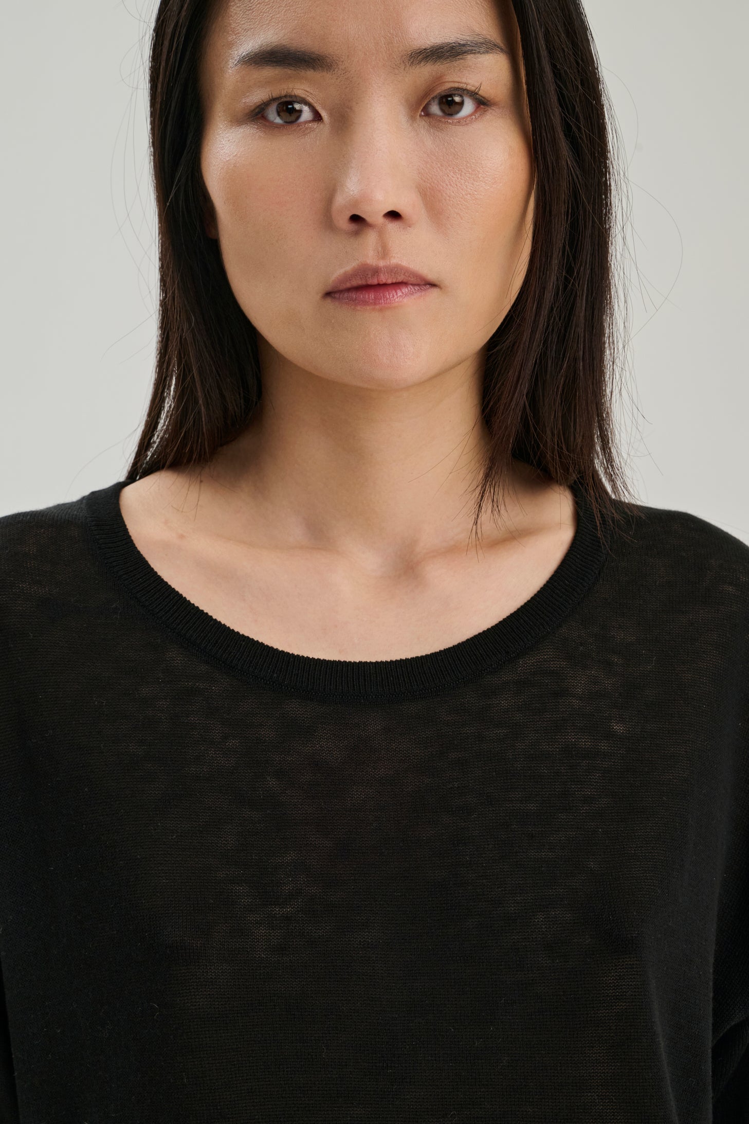 SW28.01 | TShirt | Lyocell Wool |  Black