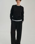 Crew | Merino Wool | Black
