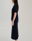 BT06.02 | Skirt | Lyocell Wool | Navy