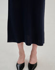 BT06.02 | Skirt | Lyocell Wool | Navy