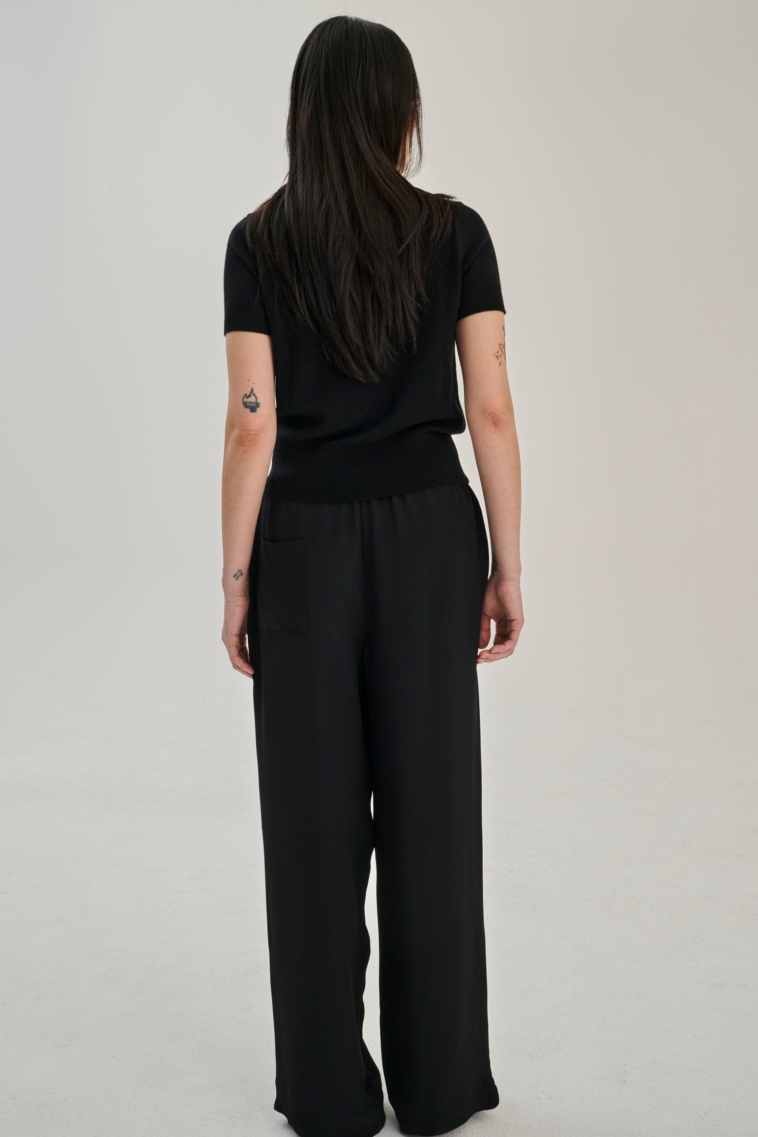 SW20.01 | Polo | Wool Cashmere | Black